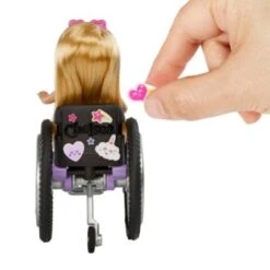 Barbie Chelsea-Puppe (blond) Und Rollstuhl. Spielzeug Für Kinder Ab 3 Jahren -Tonies Verkäufe 26406524 05