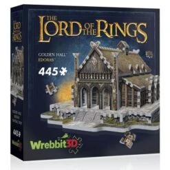 Wrebbit Golden Hall Edoras 445 Pcs. 3D Puzzle -Tonies Verkäufe 29881624 02