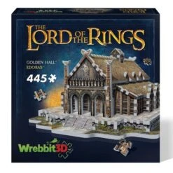 Wrebbit Golden Hall Edoras 445 Pcs. 3D Puzzle -Tonies Verkäufe 29881624 03